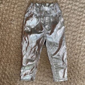 Toddler Silver Pants